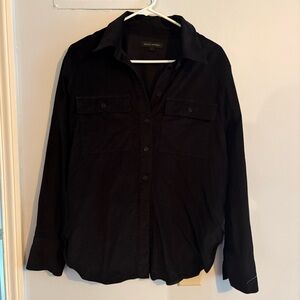 Banana Republic Black Corduroy Shirt